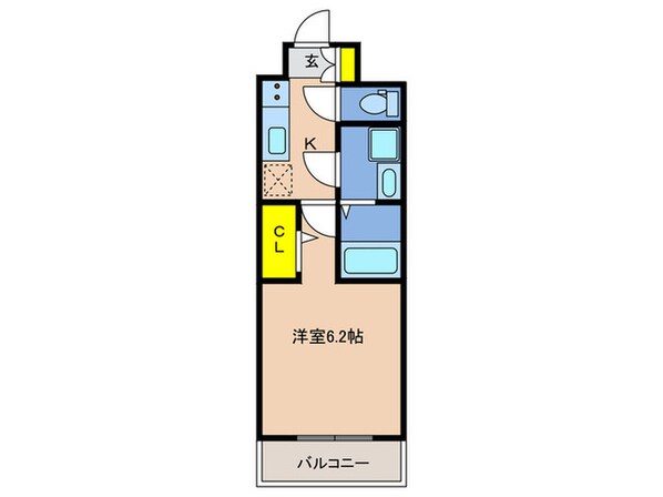 アドバンス神戸マーレの物件間取画像